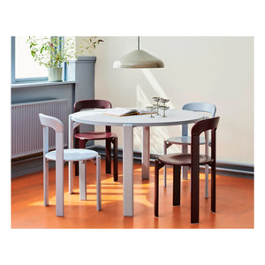 Hay - Silla de madera pulida Rey - Bruno Rey | Morado Berenjena