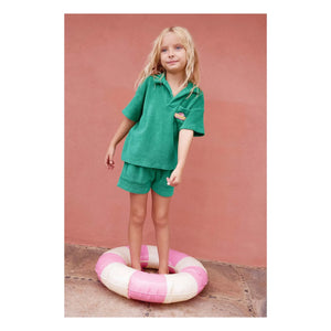Bonton - Shorts de toalla Nono | Verde esmeralda
