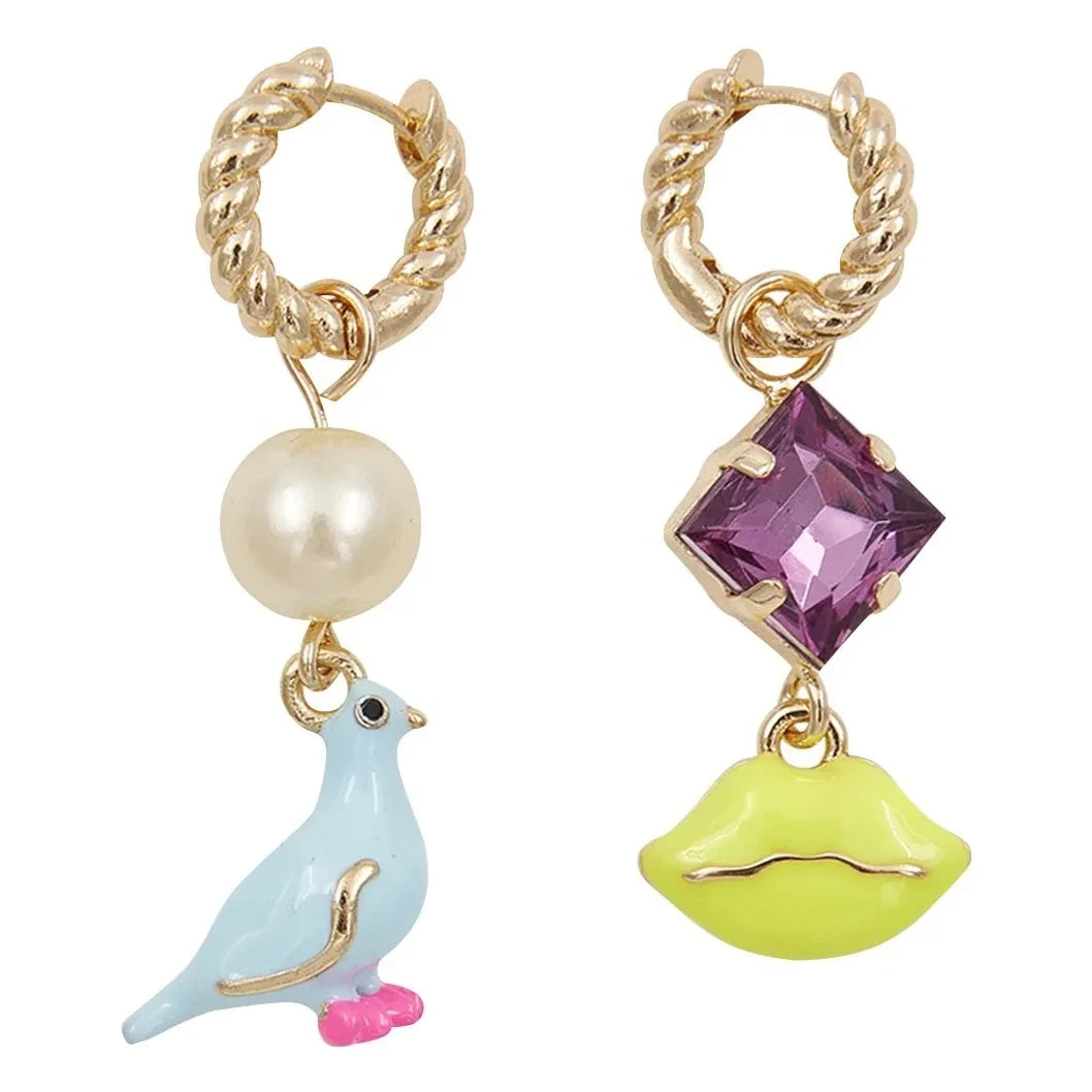 Essentiel Antwerp - Pendientes Jholy | Azul claro