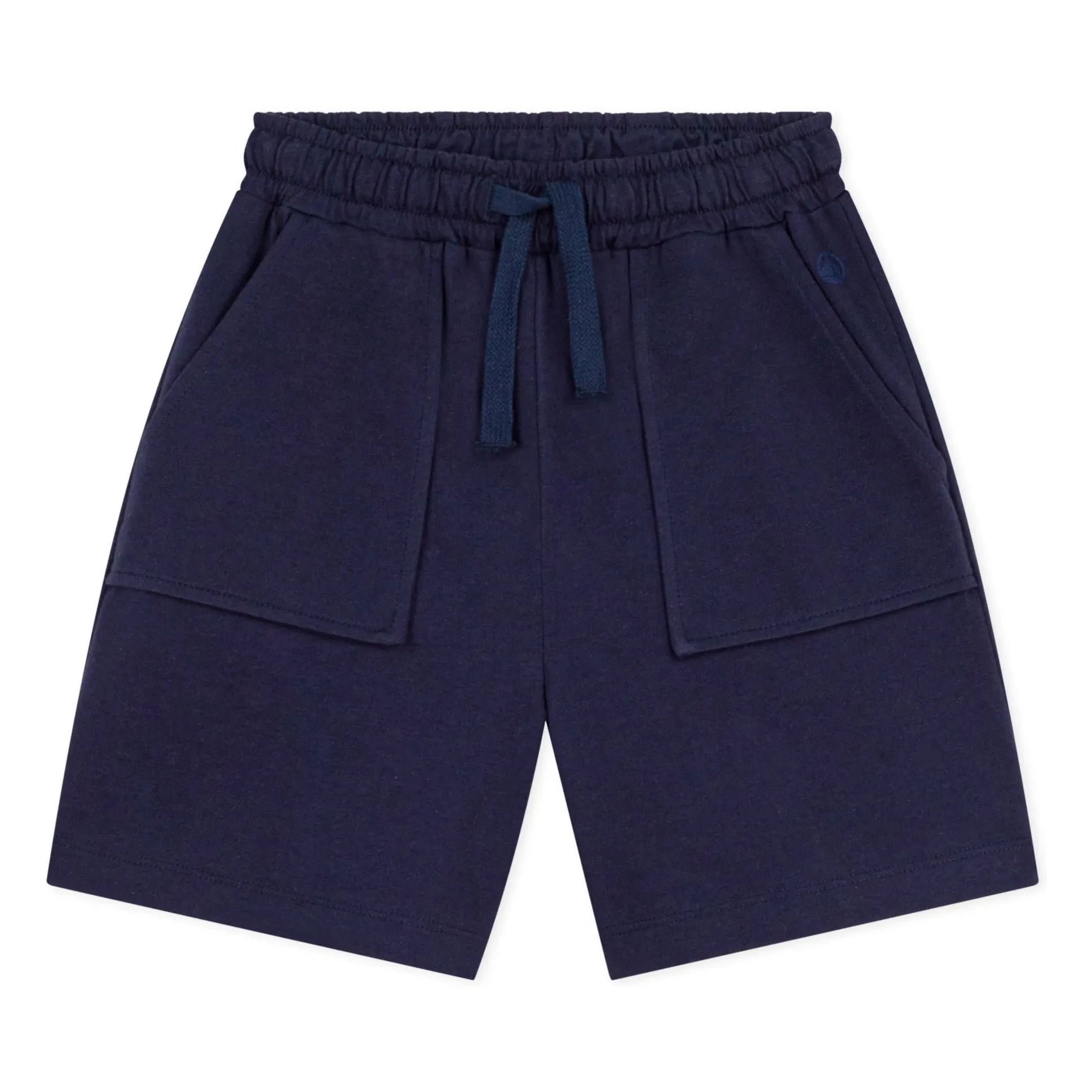 Petit Bateau - Bermuda de algodón orgánico | Azul Oscuro