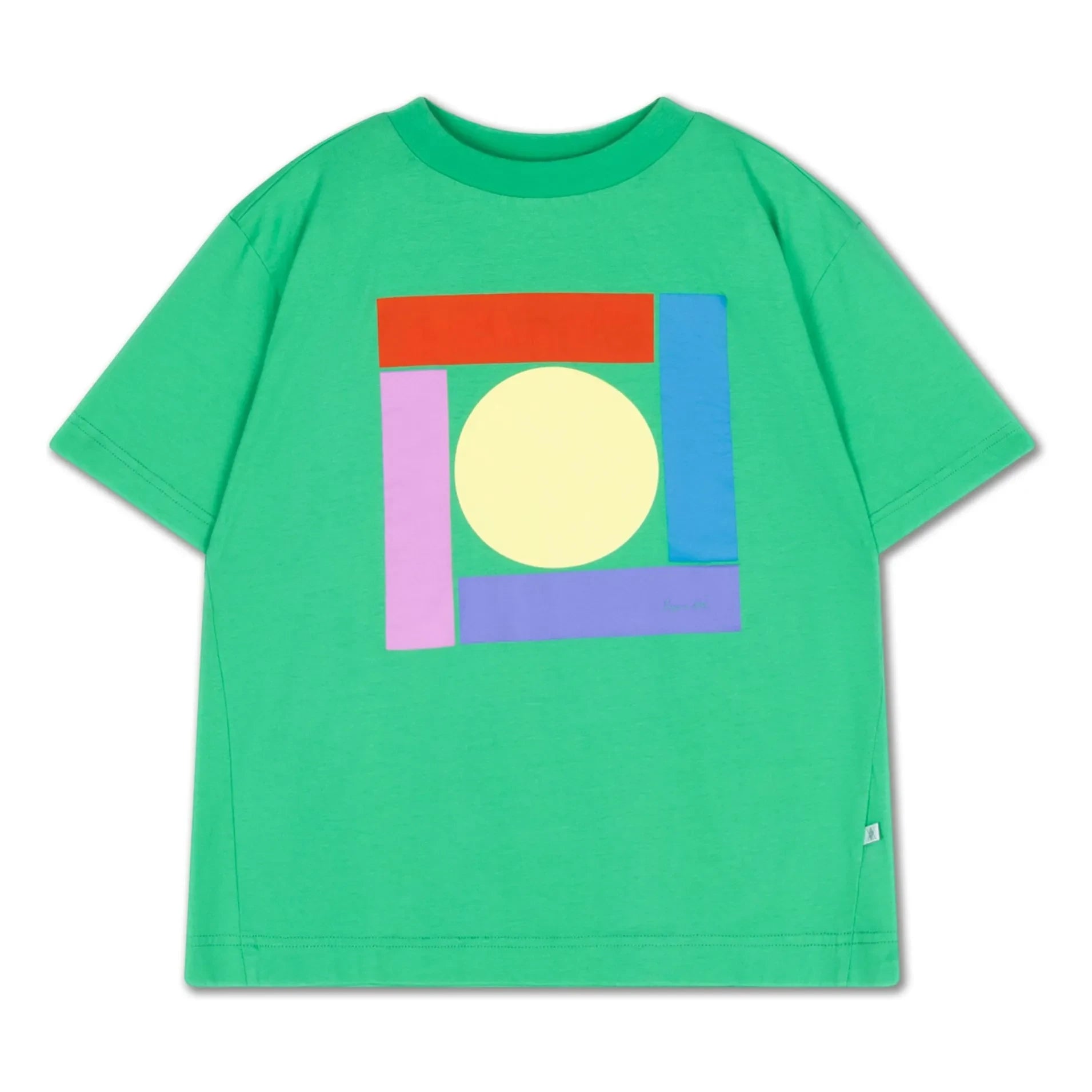 Repose AMS - Camiseta gráfica de algodón orgánico | Verde