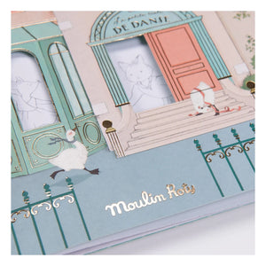 Moulin Roty - Libro de pegatinas - La petite école de danse