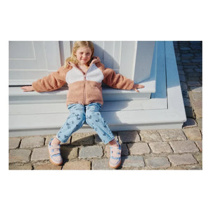 Liewood - Chaqueta reversible estilo sherpa Jackson, fabricada con fibras recicladas | Rosa claro