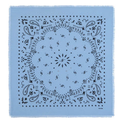Kujten - Bandana de cachemir Hachiko | Azul