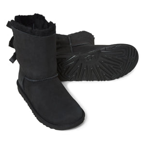 UGG - Botines Bailey Bow de ante forrados | Negro