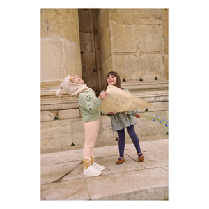 Louise Misha - Vakita Jersey de Lana | Verde Almendra