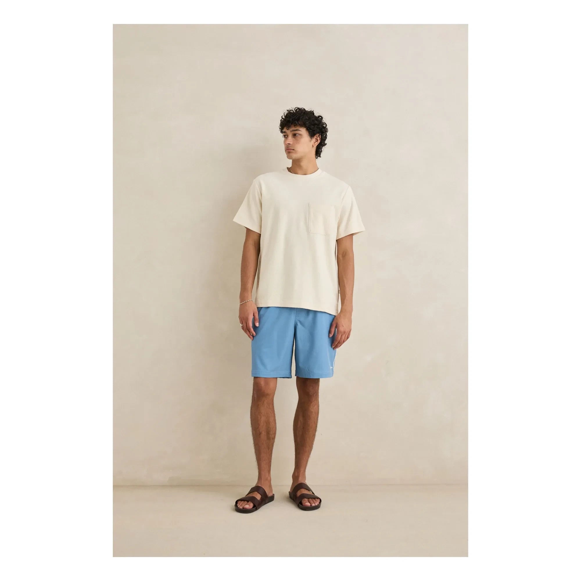 Rhythm - Camiseta vintage de rizo | Crema