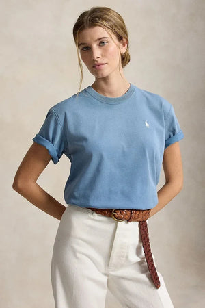 Camiseta de algodón para mujer Polo Ralph Lauren