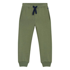 Petit Bateau - Jogger de felpa liso | Caqui
