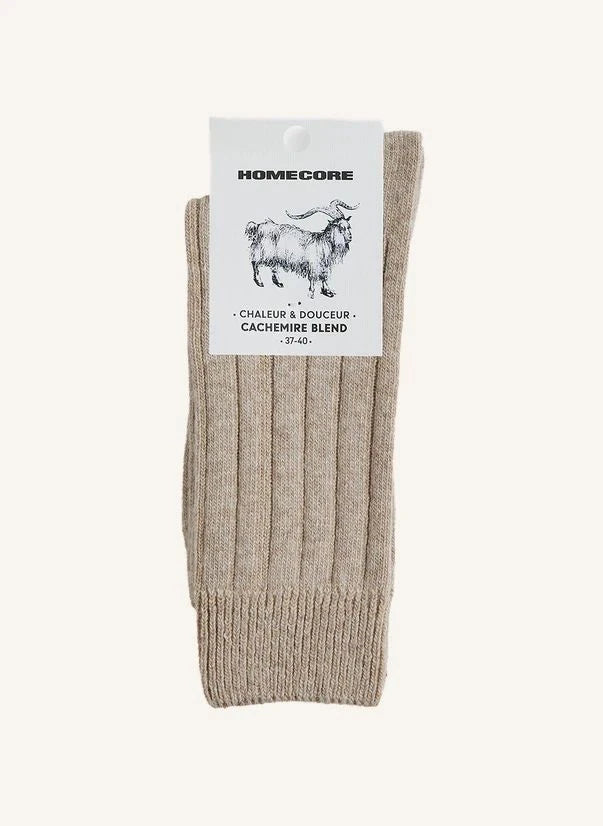 Homecore - Calcetines de Cachemira | Beige