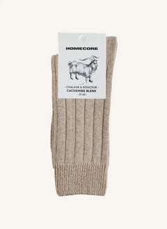 Homecore - Calcetines de Cachemira | Beige