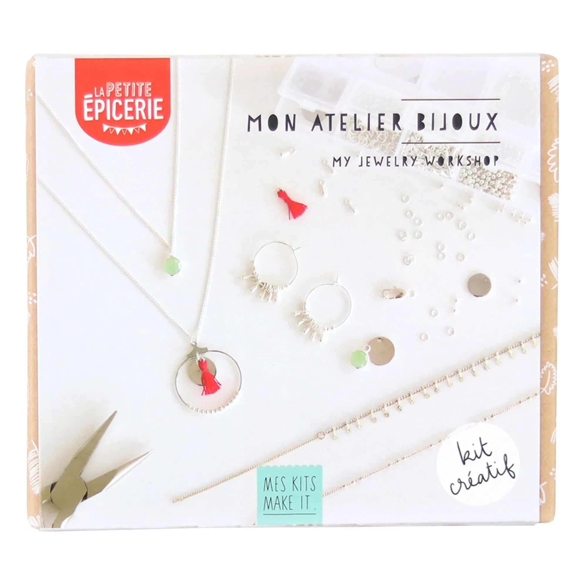 La Petite Épicerie - Kit de bricolaje - Mi taller de joyas | Plata