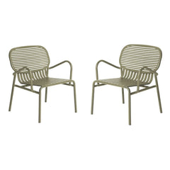 Pescaíto frito - Sillones de Descanso para el Fin de Semana - Set de 2 | Verde Jade
