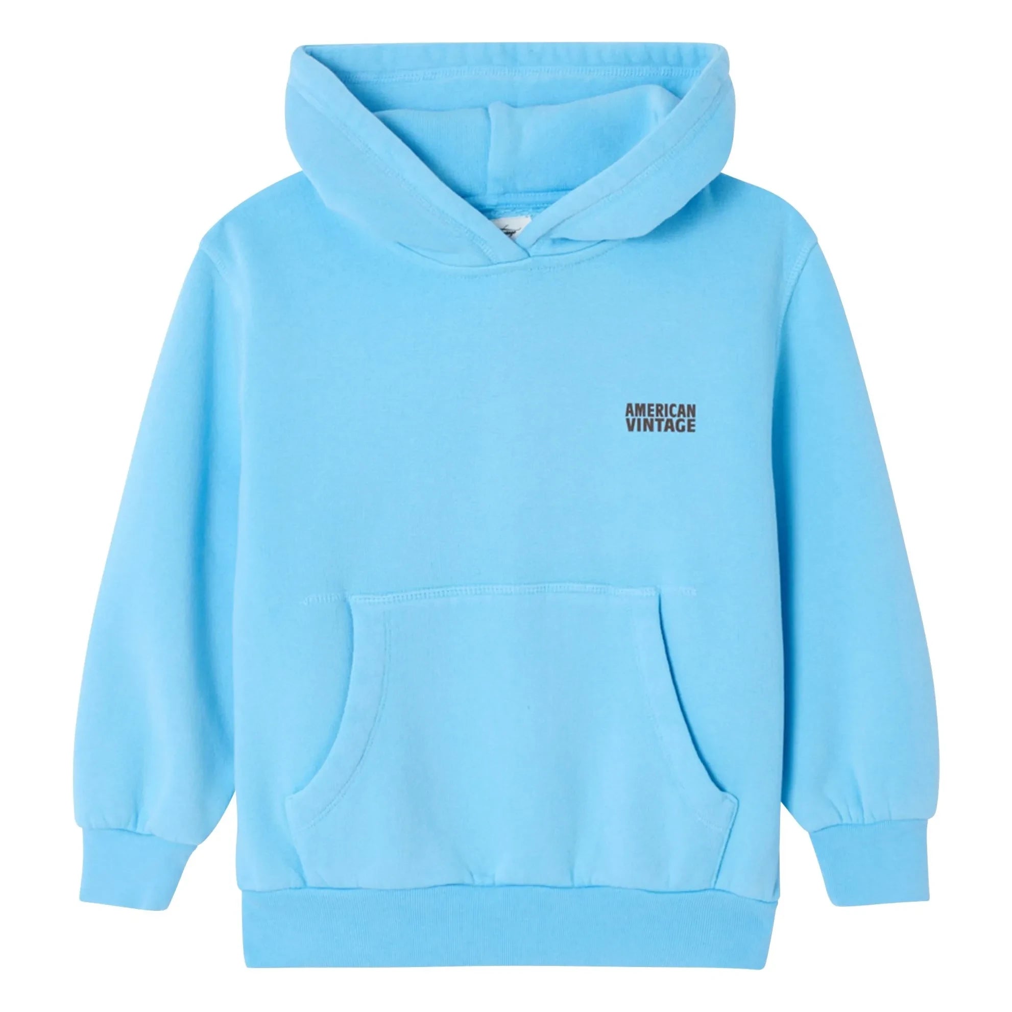 American Vintage - Sudadera con Capucha Izubird | Azul claro