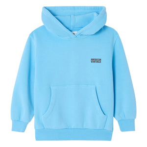 American Vintage - Sudadera con Capucha Izubird | Azul claro