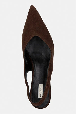 Zapatos de gamuza con tacón bajo grueso Tillbye de Gant