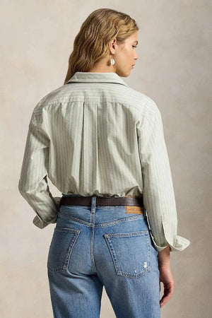 Camisa Oxford de algodón Polo Ralph Lauren para mujer