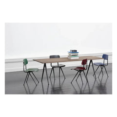 Hay - Silla de Roble Teñido Resultado - Friso Kramer & Wim Rietveld Reeditado | Negro
