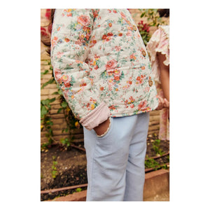 Louise Misha - Chaqueta de algodón orgánico Astrid | Crema