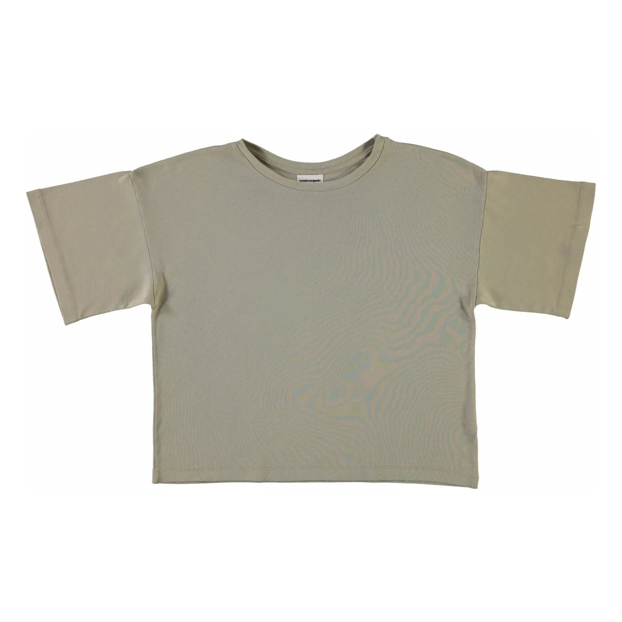 Poudre Organic - Camiseta Rib de Aguacate - Colección Mujer | Verde oliva