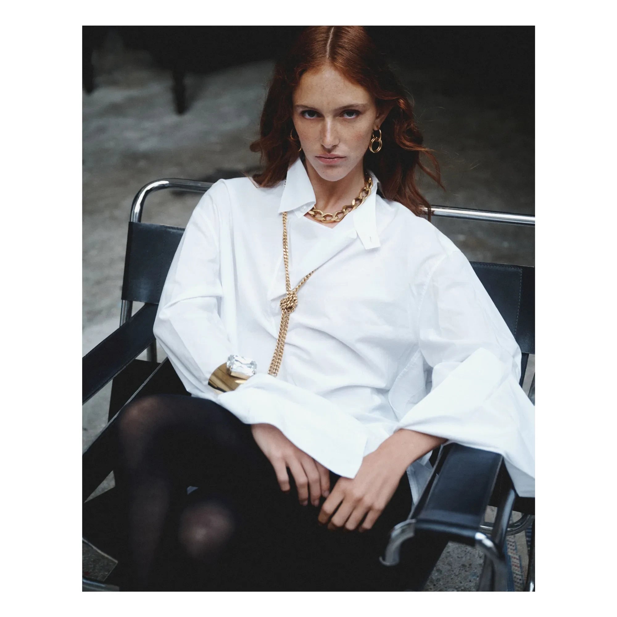Perrine Taverniti - Collar largo Picpus | Dorado