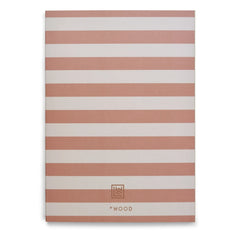 Liewood - Cuaderno A4 Jae | Rayas Tuscany rose/Sandy
