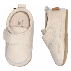 Melton - Zapatillas de estar por casa de piel | Beige