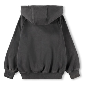 Sudadera de algodón orgánico Molo - Mic Unity | Gris oscuro