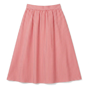 Smallable Woman - Falda acampanada Bettina | Rojo cereza