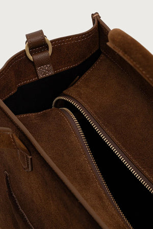 Bolso de ciudad de ante para mujer ANGEL