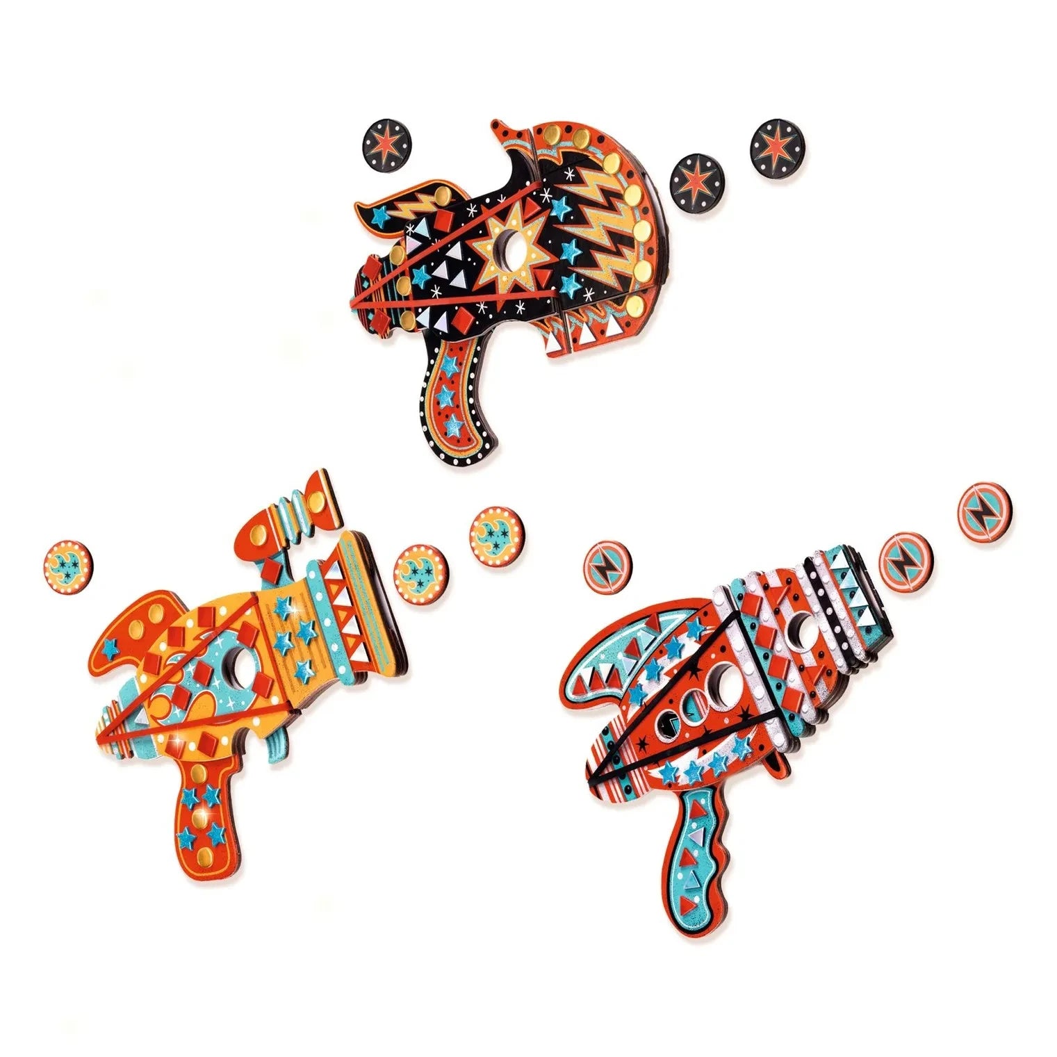 Djeco - Kit DIY para decorar - Cosmic Launchers
