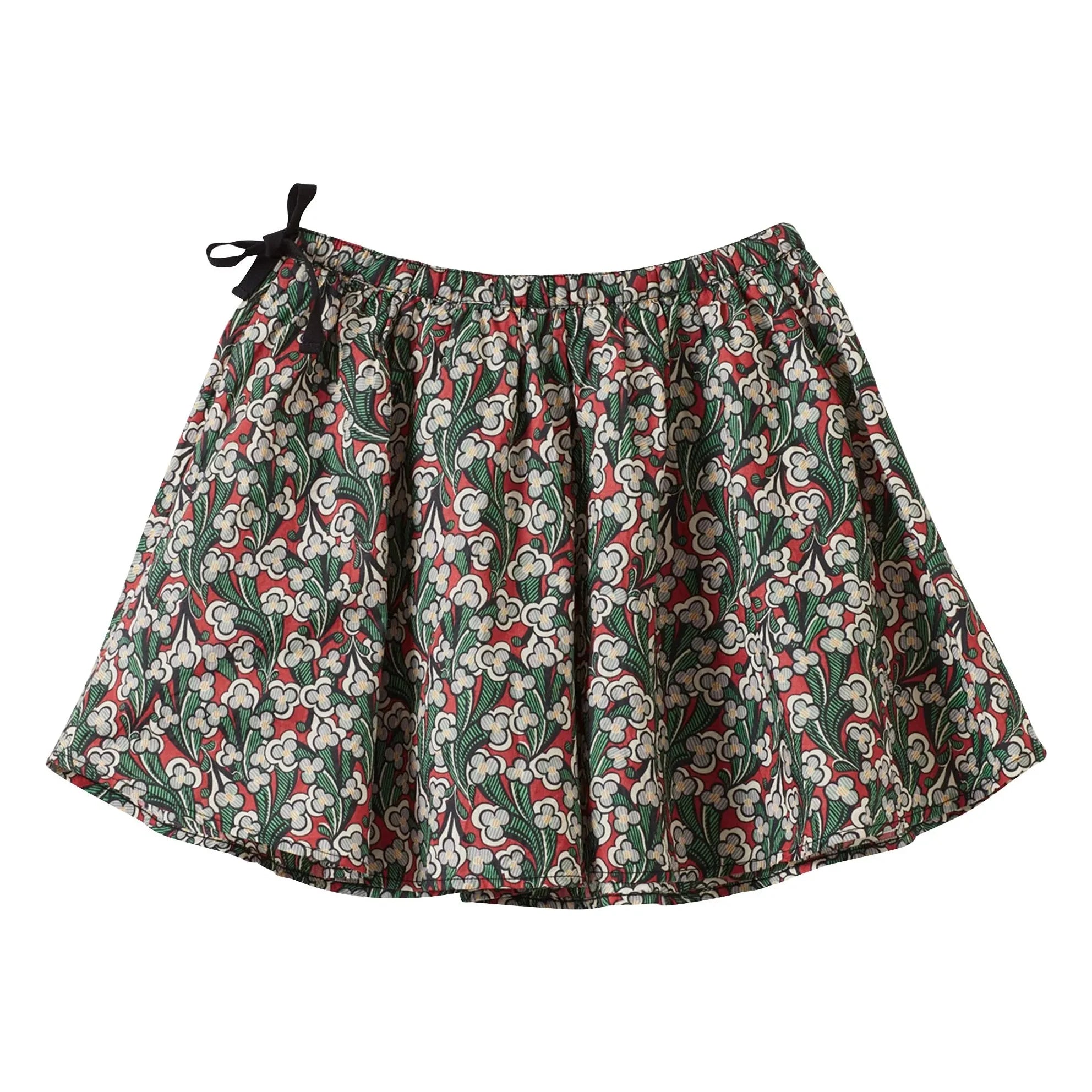 Caramelo - Falda Myla Liberty | Rojo