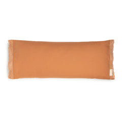 Nobodinoz - Cojín rectangular de algodón orgánico Vera | Terracota
