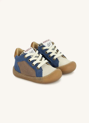 Pom d'Api - Yaka Star Nubuk Sneakers | Mavi