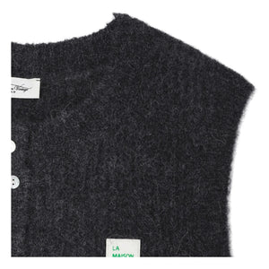 American Vintage - Cárdigan East Laine | Gris carbón