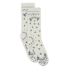 Kujten - Sig Bandana Kaşmir Çorap | Beyaz