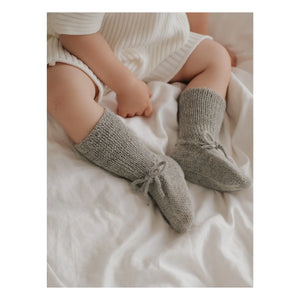 Main Sauvage - Zapatillas de alpaca | Gris