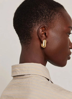 Jenny Bird - Pendientes Leon | Oro