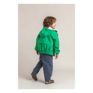 Chaqueta cortavientos Flotte - Bastille impermeable de fibra reciclada | Verde