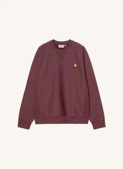Carhartt WIP - American Script Sweatshirt | Bordo
