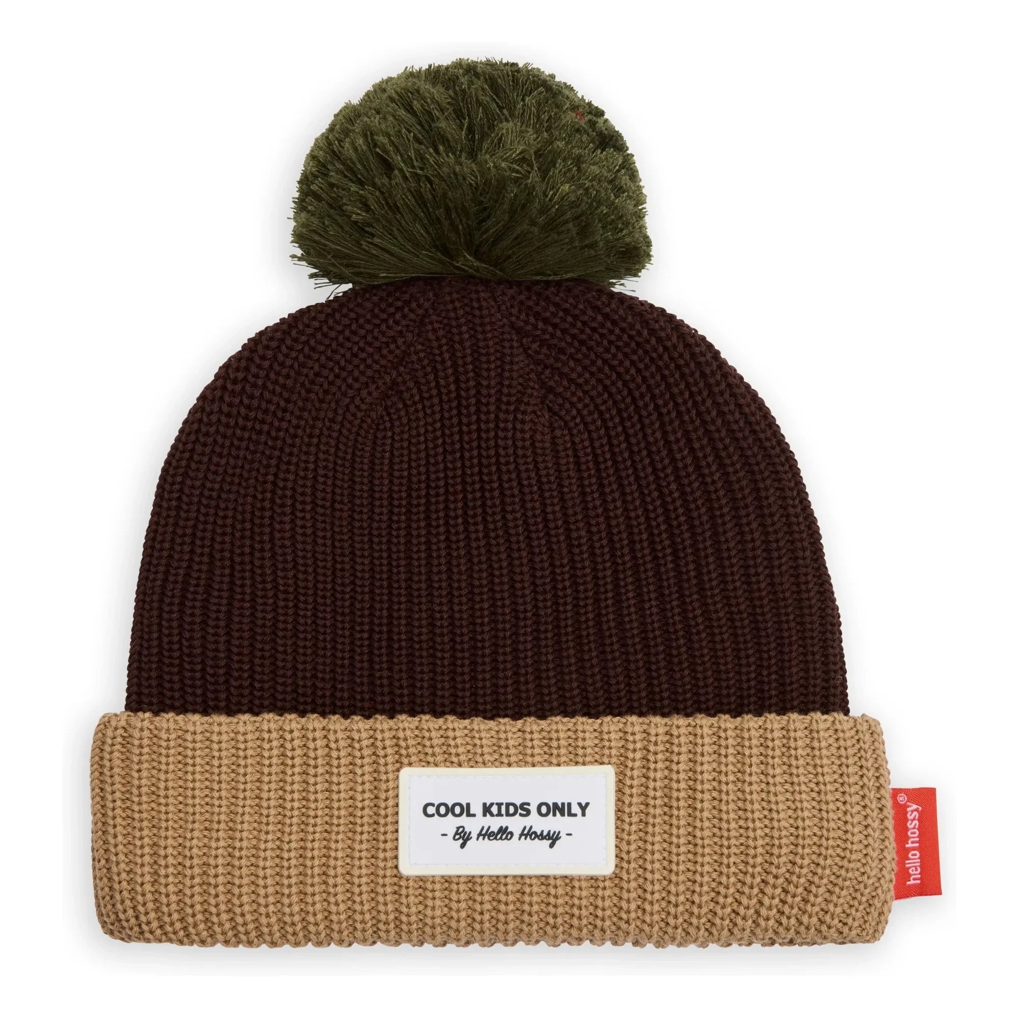 Hello Hossy - Gorra Bloque de Algodón Orgánico | Marrón