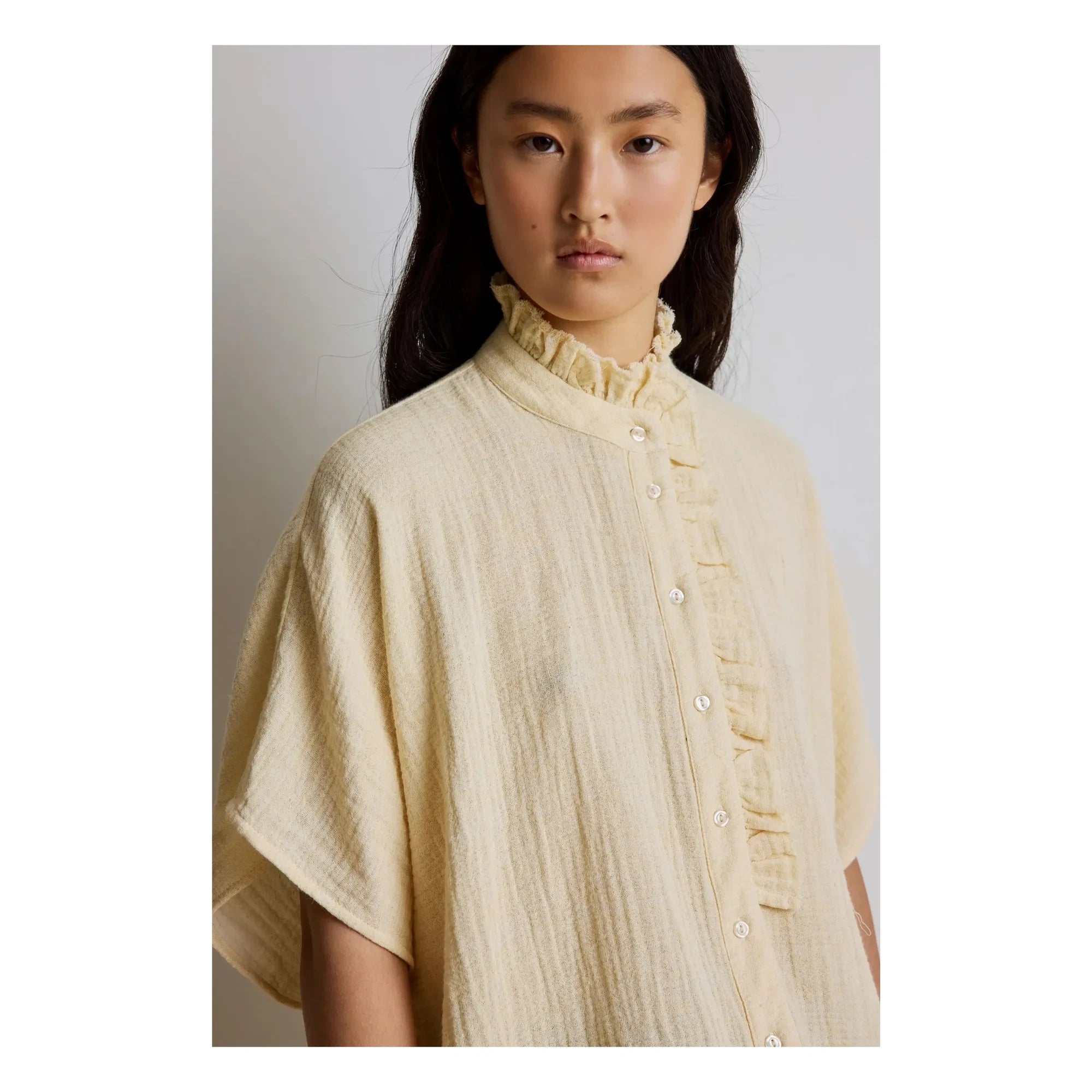 Hod - Camisa de algodón Natasha | Crema