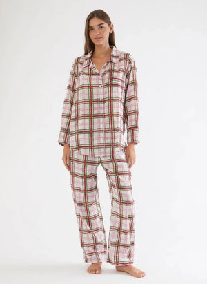 Folkloore - Pijamas de Cuadros - Colección de Mujeres | Off White