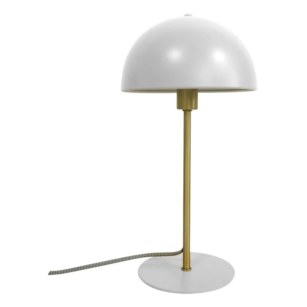 Lámpara de mesa de metal Present Time - Bonnet | Blanca
