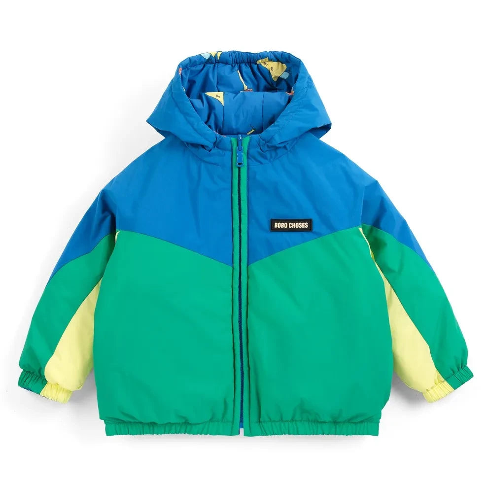Bobo Choses - Chaqueta de corcho de doble cara con fibra reciclada | Azul
