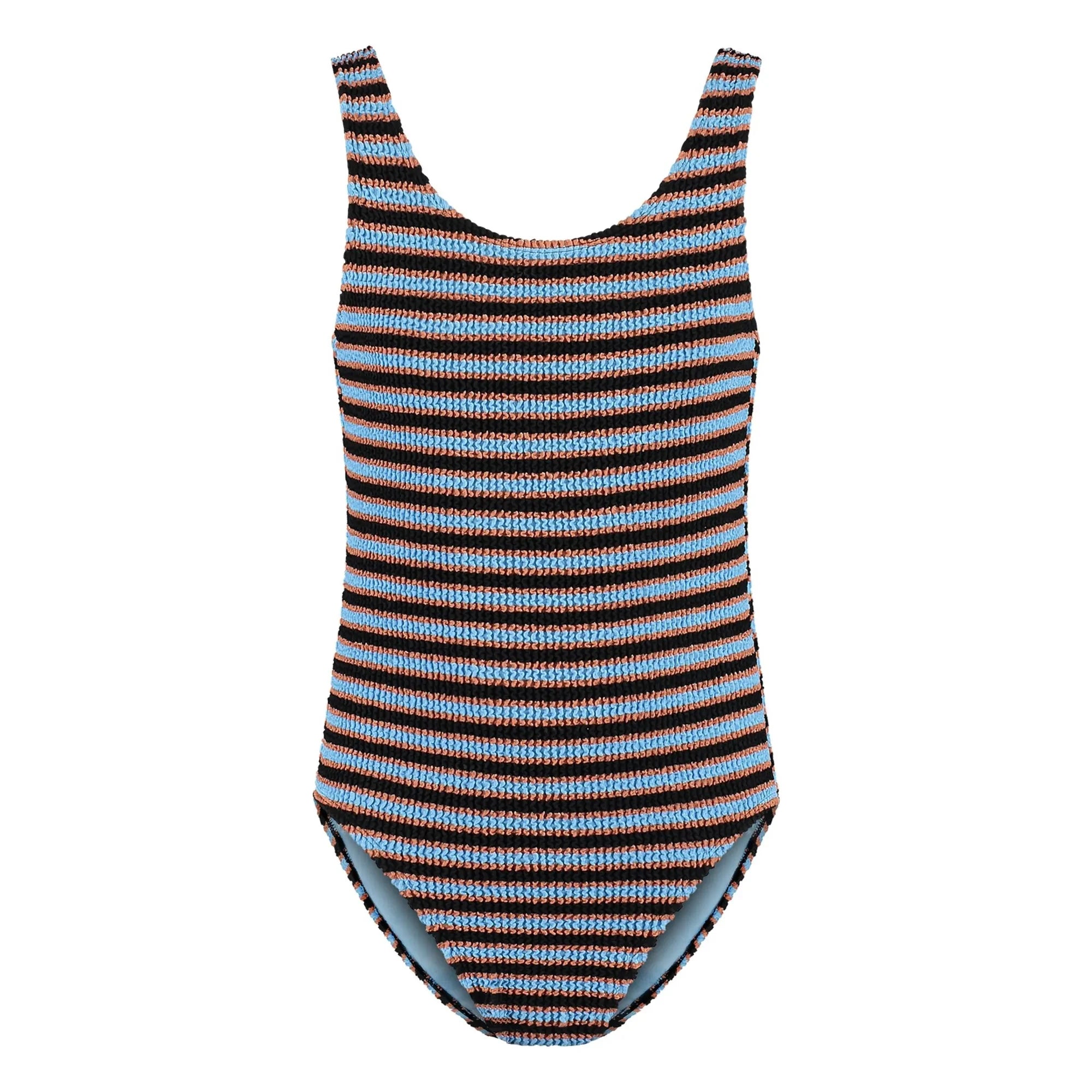 Beachlife - Bañador acanalado a rayas | Azul claro