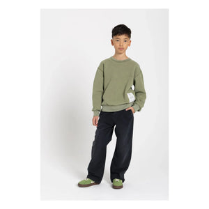 Finger in the nose - Sudadera de algodón orgánico Blow | Caqui