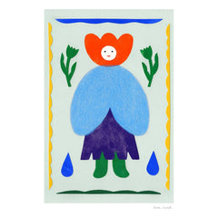 Mado - Póster de personaje floral