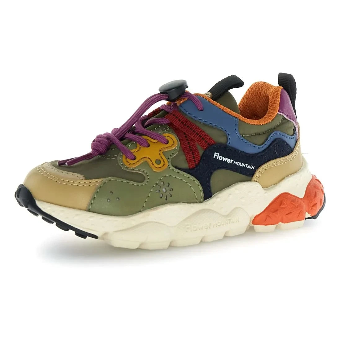 Flower Mountain - Yamano 3 Zapatillas Deportivas Junior | Verde oliva