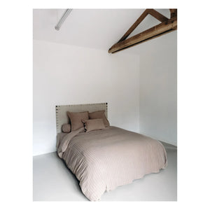 Le Monde Sauvage - Funda de almohada de lino Sandhills | Russet